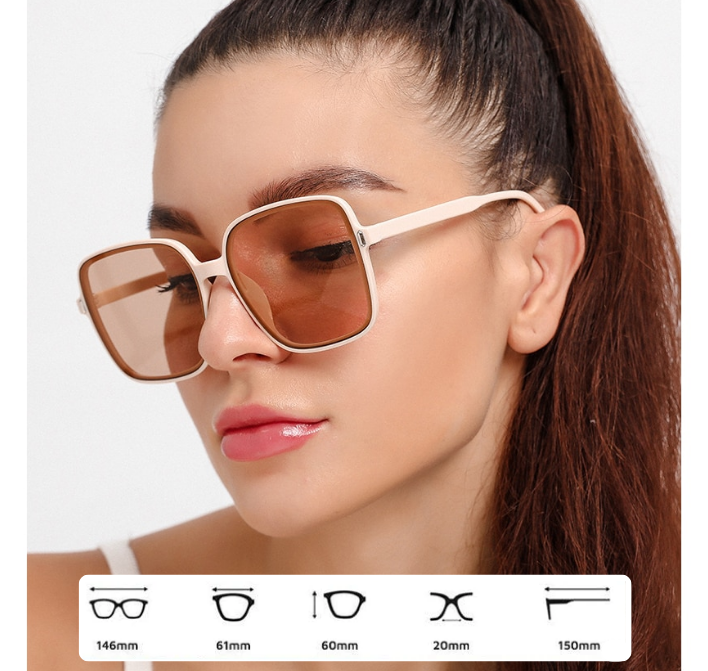 Lunettes de Soleil Femme SquareGlow