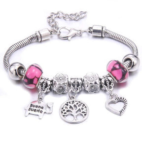 Bracelet Charm Élégance en Perles